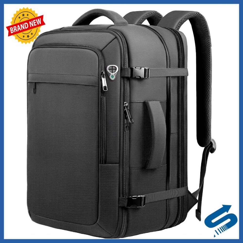 Extra Large Travel Backpack Expandable Laptop Bag… - image 1